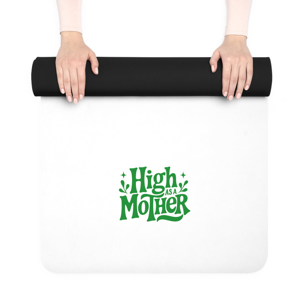 Rubber Yoga Mat — 'High Mother' Eco Grip Mat for Yoga & Meditation