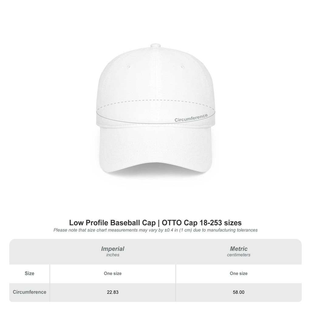 Low Profile Baseball Cap — 'Not Your Summer Club' Embroidered Patch Hat