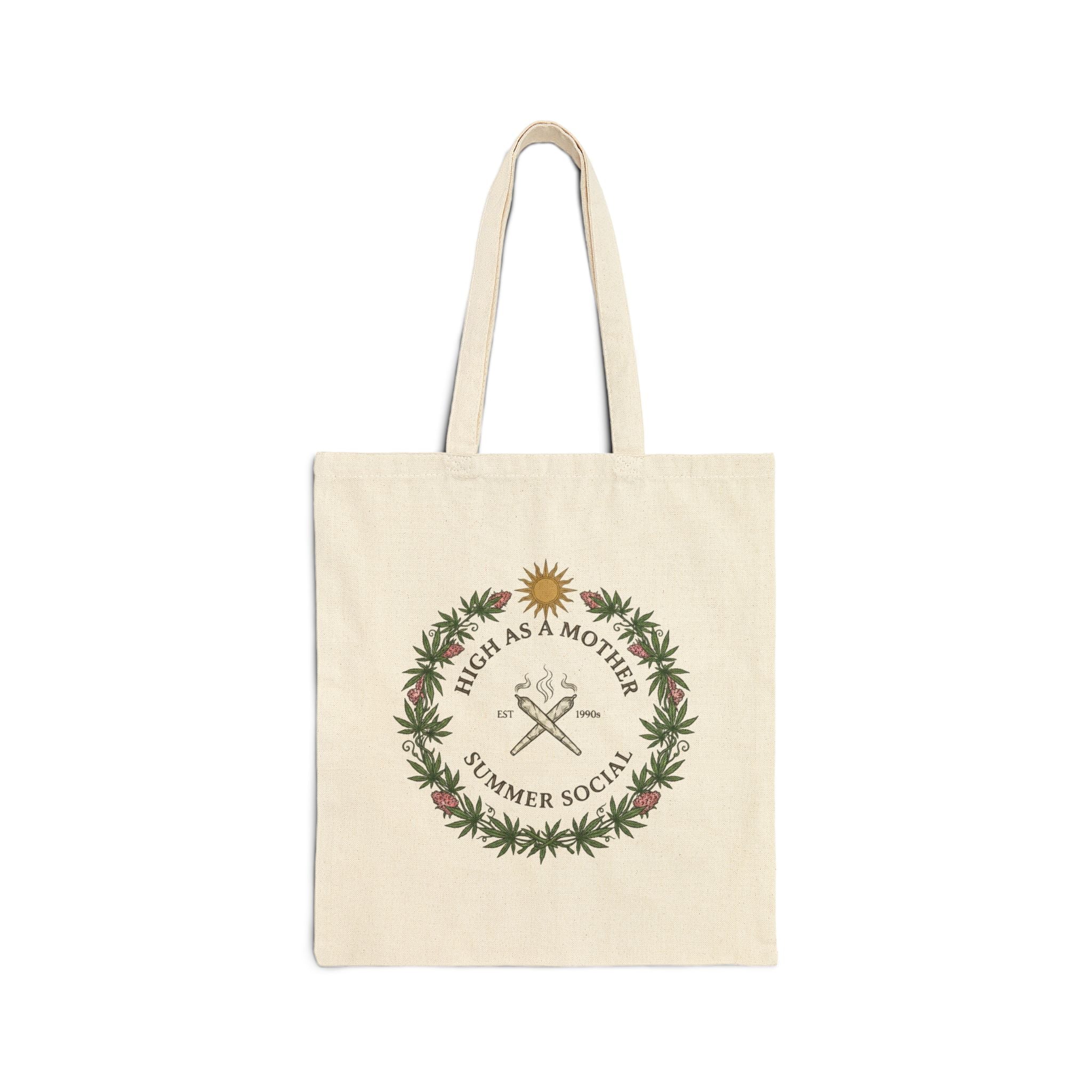 Cotton Canvas Tote Bag