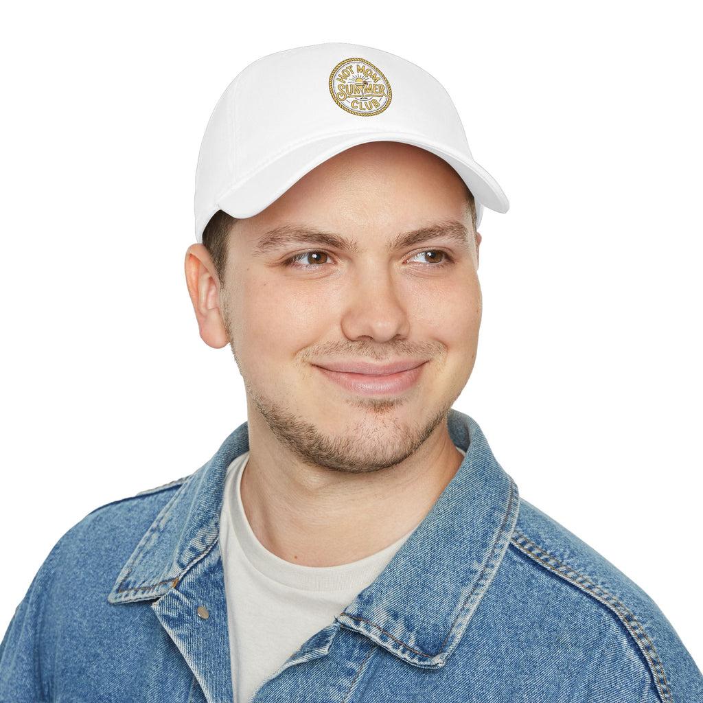 Low Profile Baseball Cap — 'Not Your Summer Club' Embroidered Patch Hat