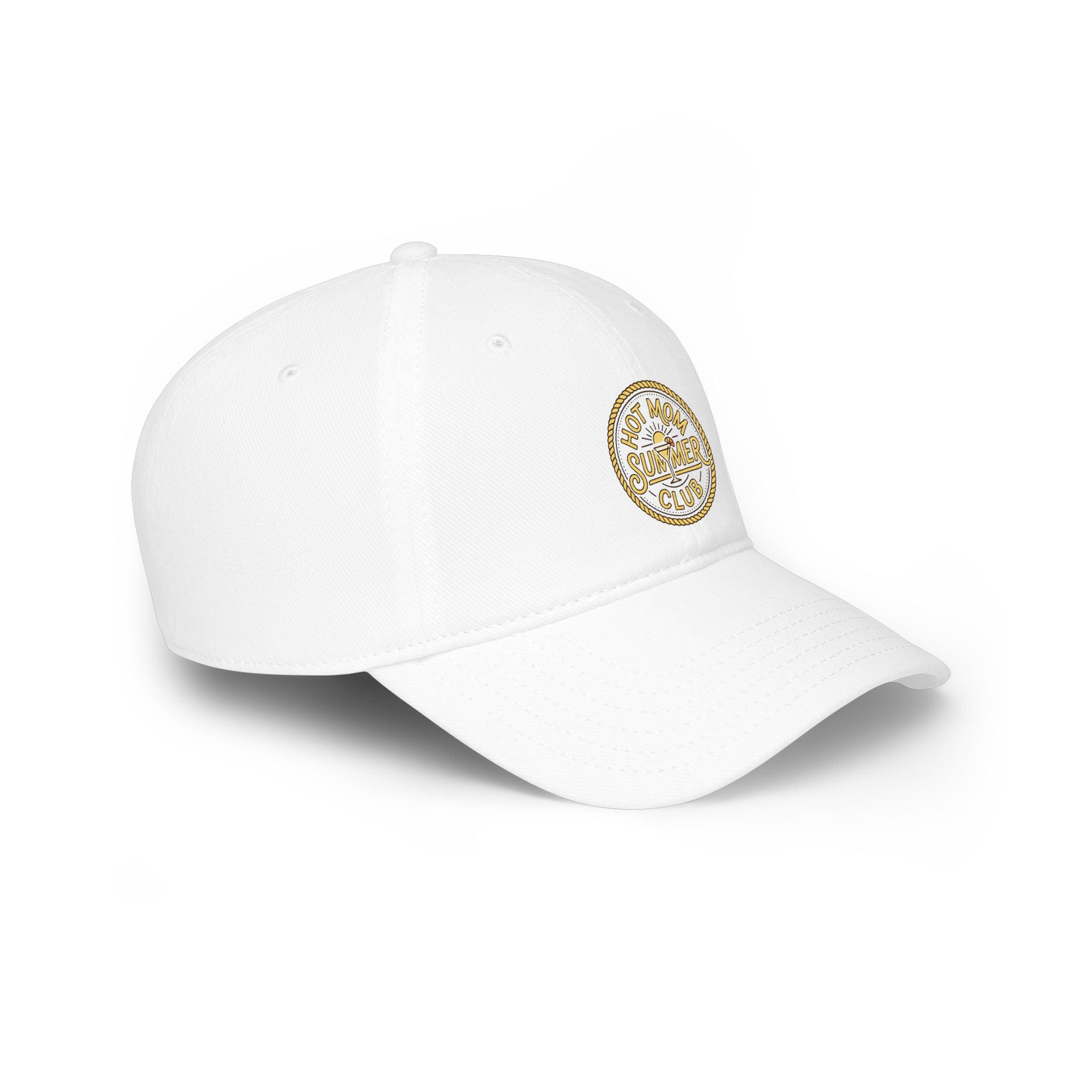 Low Profile Baseball Cap — 'Not Your Summer Club' Embroidered Patch Hat