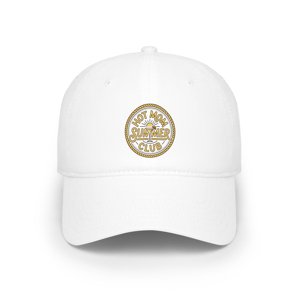Low Profile Baseball Cap — 'Not Your Summer Club' Embroidered Patch Hat